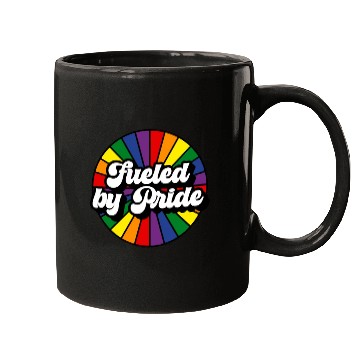 Discover Fueled by Pride Rainbow Mugs
