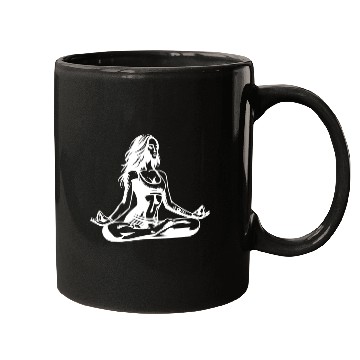 Discover Meditation Yoga Teacher For Relaxation Mugs