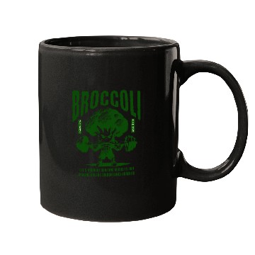 Discover Broccoli Gym Mugs