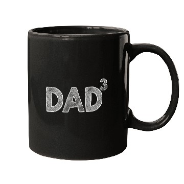 Discover "Dad 3" Mugs - Classic Father's Day Gift