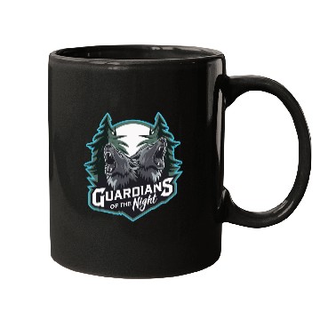 Discover Guardians of the Night Design Mugs