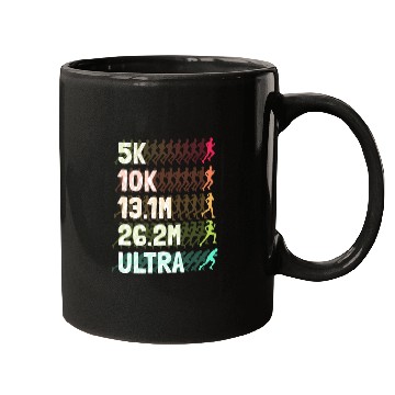 Discover Ultramarathon Marathon Runner Running Mugs