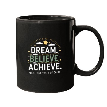Discover Manifest Your Dreams Mugs