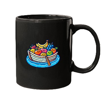 Discover Fruity Boat Adventure Mugs