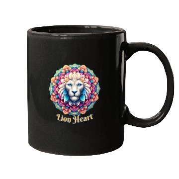 Discover Lion Mandala Mugs