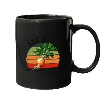 Discover Jicama Spirit Vegetable Vegetarian Food Lover Mugs