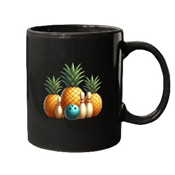 Discover Bowling pineapple  - bowling holidays Mugs