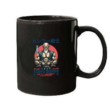 Discover kungfu warrior master Mugs