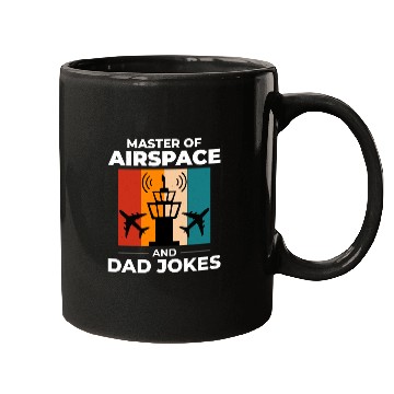 Discover Air Traffic Controller ATC Dad Aviation Humor Mugs
