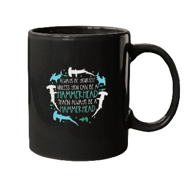 Discover Hammerhead Underwater Ocean Hammerhead Shark Lover Mugs