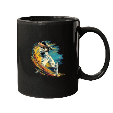 Discover Cricket Player Sport US Mugs