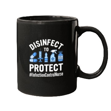 Discover Infection Control Nurse Mugs