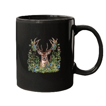 Discover Deer Clipart - Forest Deer Illustrations, Mugs