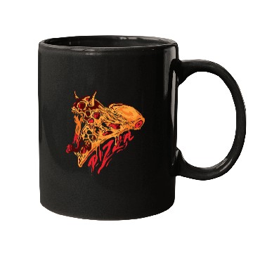 Discover PIZZA SKULL Classic Mugs