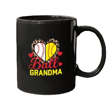 Discover Baseball Grandma Grandmother Grandparents Day Mugs
