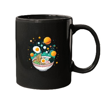 Discover RAMEN NOODLES GALAXY Mugs