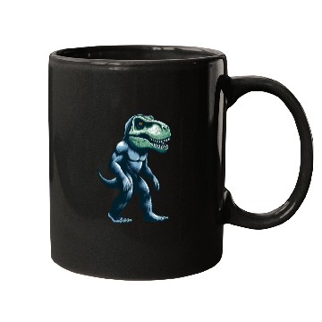 Discover T-Rex Bigfoot Sasquatch Gorilla Fusion Creature Mugs