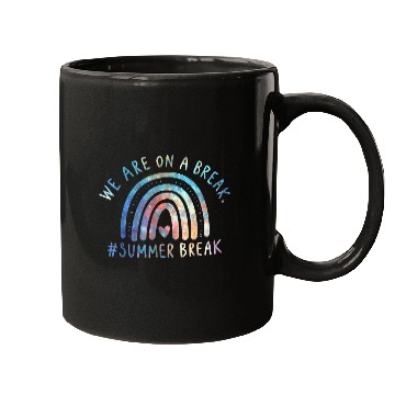 Discover We Are Break Summer Rainbow Mugs