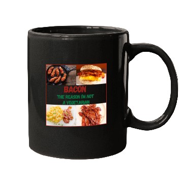 Discover Bacon: The reason I'm Not a Vegetarian Mugs