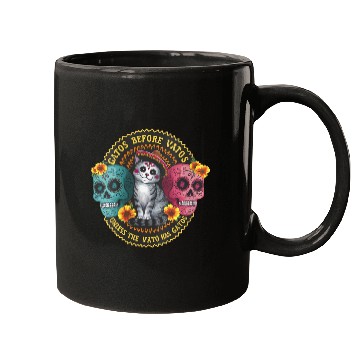 Discover Womens Before Unless Cat Mugs