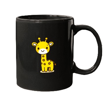 Discover Friendly Stick Figure Giraffe Mugs