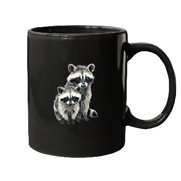 Discover Opossum and raccoon Mugs