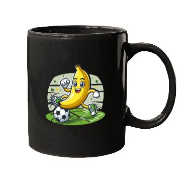 Discover Banana Soccer Mugs