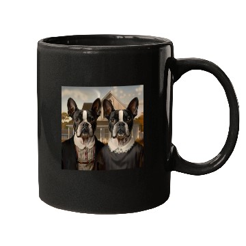 Discover Boston Terrier Funny Sleeve Mugs