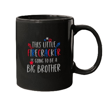 Discover Big Brother Funny Firework Independence Day Mugs