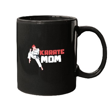 Discover Karate Mom Karateka Self Defence Fighter Mugs