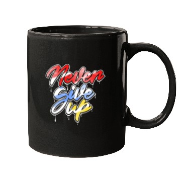 Discover never give up art Mugs