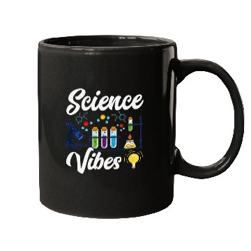 Discover Science Vibes First Day of School Mugs