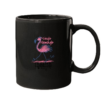 Discover Single Flamingle Mental Health Matters Mugs
