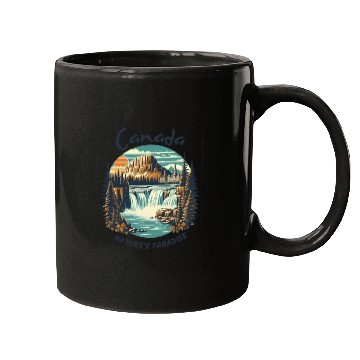 Discover Canada nature's paradise Mugs