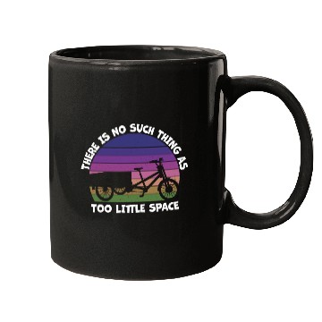 Discover Too Little Space Cargo Bicycle Cargobike Mugs