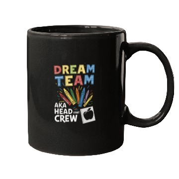 Discover Head Start Dream Team Squad Teacher Back To School Mugs