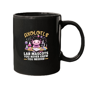 Discover Axolotl Science Teacher Mexican Salamander Mugs