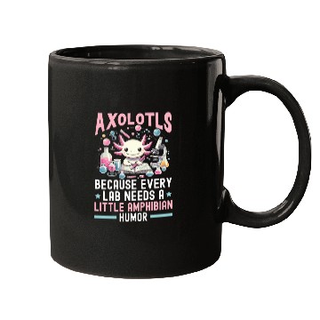 Discover Axolotl Science Teacher Mexican Salamander Mugs