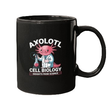 Discover Axolotl Science Teacher Mexican Salamander Mugs