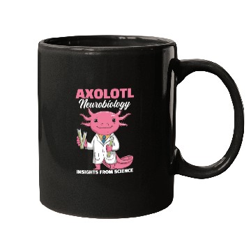 Discover Axolotl Science Teacher Mexican Salamander Mugs