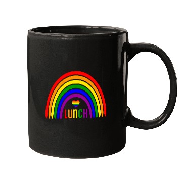 Discover LGBTQ Rainbow Lunch - Colorful Pride Mugs