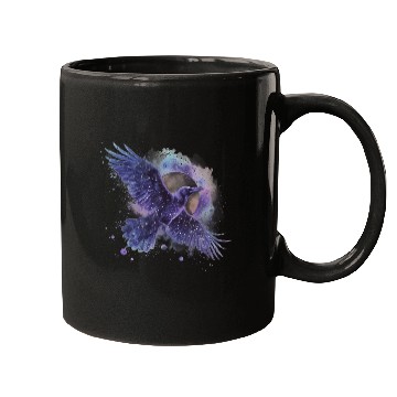 Discover Celestial Raven Clipart Clipart, Crow Bird Witch Mugs
