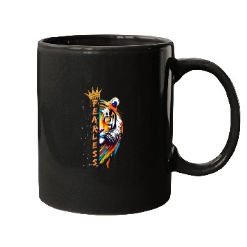 Discover FEARLESS LIKE TIGER Mugs