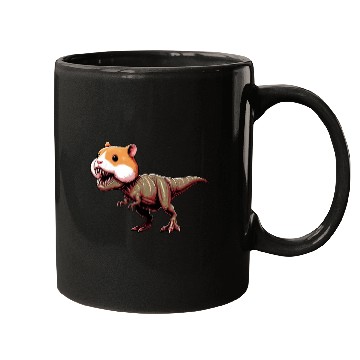 Discover Hamster Dino T-Rex mythical creature fantasy Mugs