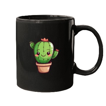 Discover Cute Kawaii Cactus Clipart, Cute Cactus PNG Mugs