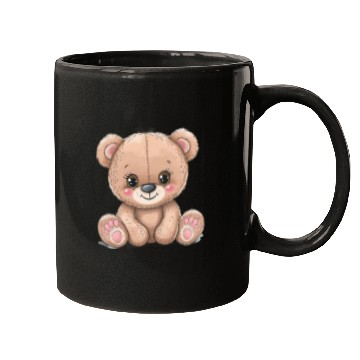 Discover Cute Kawaii Teddy Bear Clipart, Cute Teddy Bear Mugs
