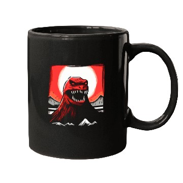 Discover Red Sun Japan: Lizard Monster Mugs