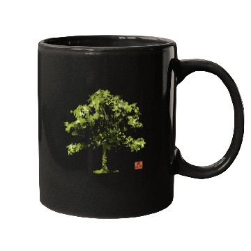 Discover Forest Bathing Japanese Nature Forest Bather Mugs