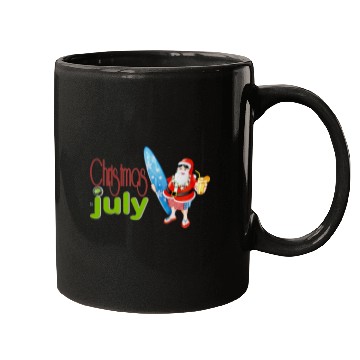 Discover christmas in july Mugs
