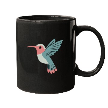 Discover Flying Hummingbird Mugs